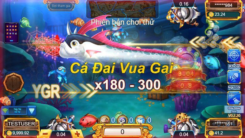 Đồ họa 3D sống động trong Ocean King