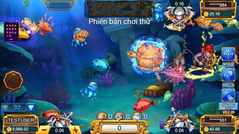 Trải nghiệm bắn cá tại Mega Fishing VN88