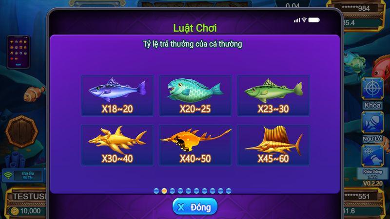 Tỷ lệ đổi thưởng cao tại bắn cá JDB